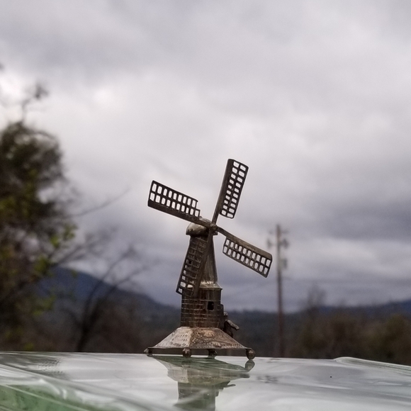 Antique Dutch Sterling Silver Windmill Figurine - Picture 10 of 16
